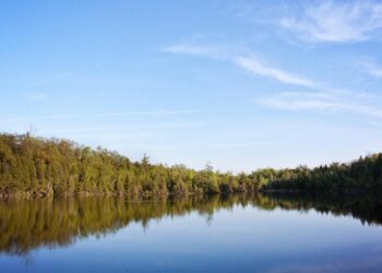 El lago Crawford será crucial en el análisis de la transición al Antropoceno. / Foto: McMaster University, Canadá.