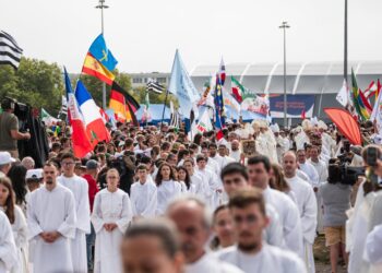 Misa de Envío y Clausura de los Días en las Diócesis días previos a la llegada del Papa. / Foto: JMJ Lisboa 2023.