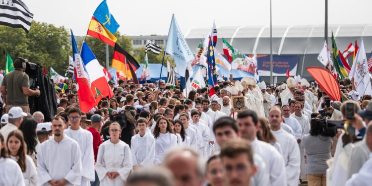 Misa de Envío y Clausura de los Días en las Diócesis días previos a la llegada del Papa. / Foto: JMJ Lisboa 2023.