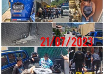 PNC logra la captura de tres presuntos atacantes de un piloto repartidor