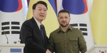 Zelensky agradece a presidente coreano su ayuda “para salvar vidas”