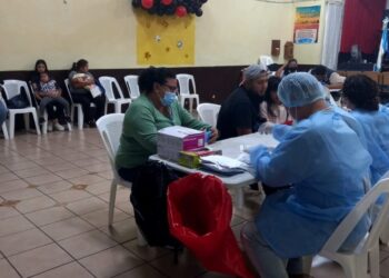 Jornadas de atención integral en el área sur. /Foto: MSPAS