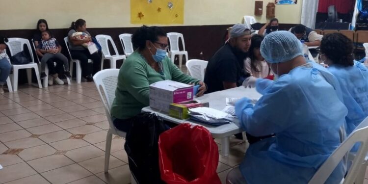 Jornadas de atención integral en el área sur. /Foto: MSPAS