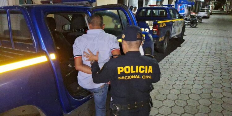 PNC reporta captura de 65 personas en las últimas en el país