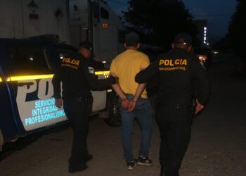 PNC reporta captura de 50 personas en las últimas 24 horas