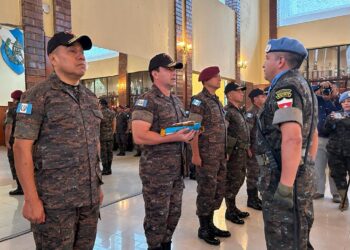 Entregan bandera nacional a XXIII contingente que será desplegado a República Democrática del Congo