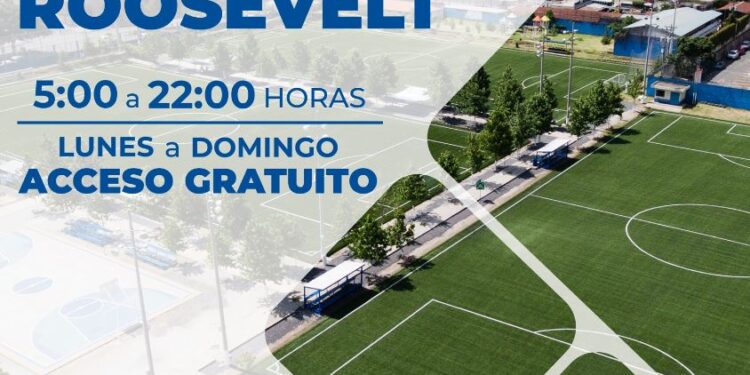 Centro deportivo Campos del Roosevelt.