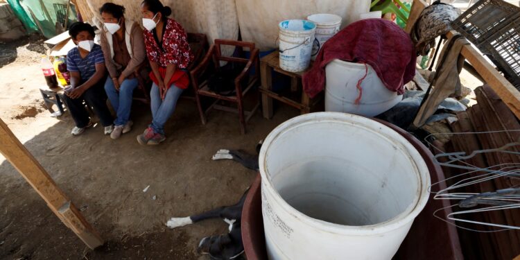 Captación de agua de lluvia. /Foto: DCA