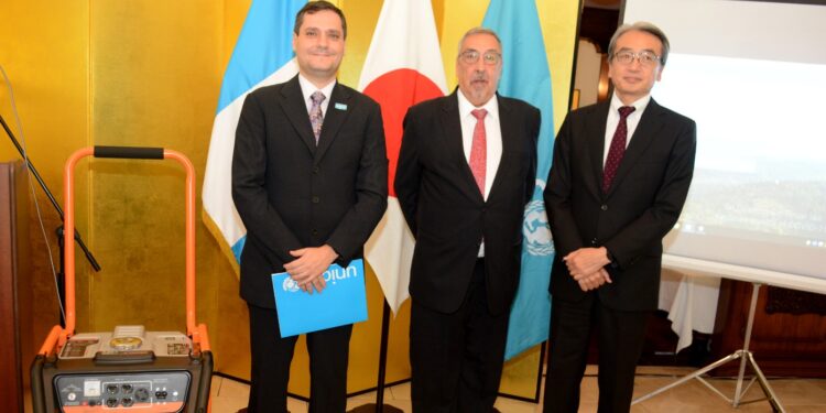 Salud recibió una donación de equipo del Gobierno de Japón y Unicef. /Foto: MSPAS