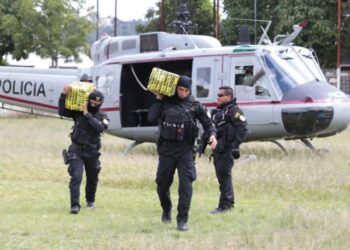 Incautaciones de la PNC contra el narcotráfico suman más de 1.6 millardos de quetzales