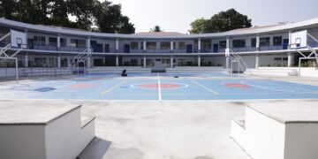 Escuela de la Reforma en Santa Cruz Muluá, Retalhuleu. /Foto: Dickéns Zamora