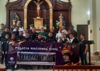 Jalapa se une a la conmemoración del 26 aniversario de la PNC
