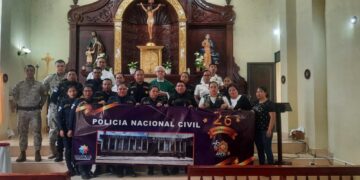 Jalapa se une a la conmemoración del 26 aniversario de la PNC