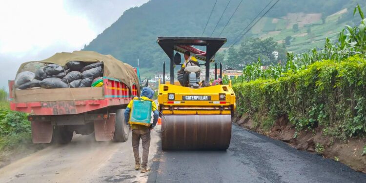 Ejecutarán mantenimiento de tramo carretero entre San Pablo y Malacatán