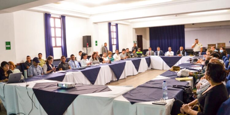 En Sacatepéquez dan seguimiento a la mesa de seguridad y justicia