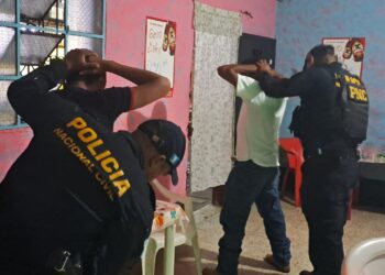 Agentes desarrollan operativos en el país. /Foto: PNC