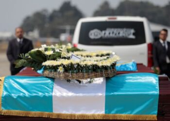 Repatriación de migrantes que murieron en Ciudad Juárez. / Foto: Minex.