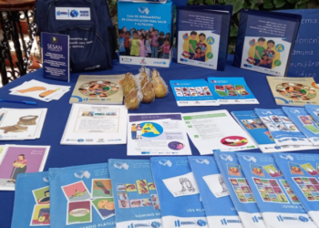 Madres de familia se capacitan sobre seguridad alimentaria. Foto: SESAN