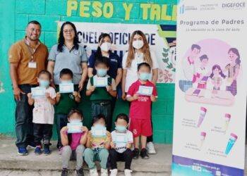 Efectúan proceso de peso y talla a menores de centros educativos de Huehuetenango