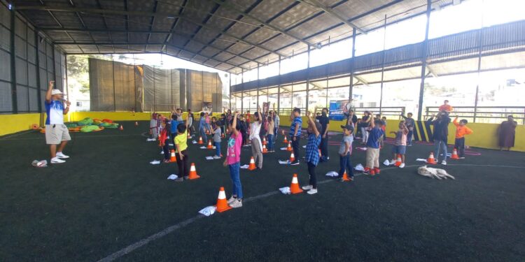 Fomentan la sana recreación en Huehuetenango