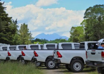Los picops serán utilizados para el proyecto Crecer Sano en siete delegaciones. / Foto: SESAN.