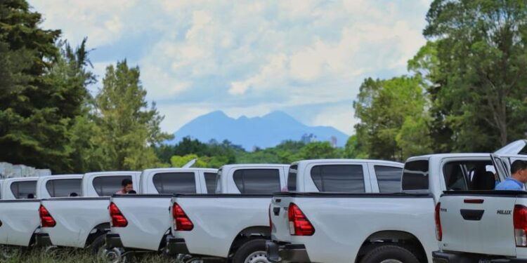Los picops serán utilizados para el proyecto Crecer Sano en siete delegaciones. / Foto: SESAN.