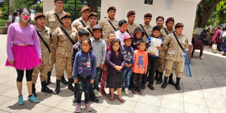 Reservas Militares impulsan actividades recreativas en Sololá