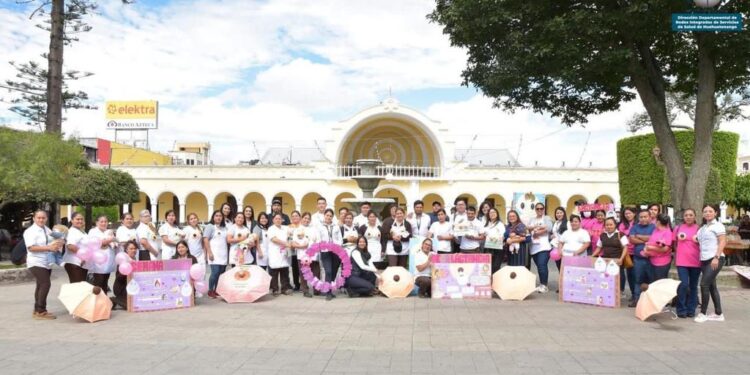Huehuetecos conmemoran Semana Mundial de la Lactancia Materna 2023