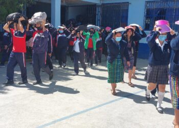 Establecimientos educativos de Sololá se unen al segundo Simulacro Escolar Nacional