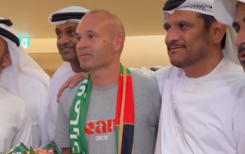 Andrés Iniesta es nuevo jugador del Emirates Club
