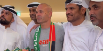 Andrés Iniesta es nuevo jugador del Emirates Club