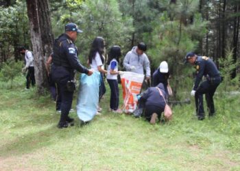 PNC impulsa jornadas de limpieza en San Francisco El Alto, Totonicapán