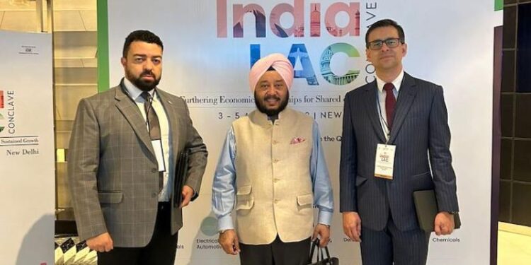 Autoridades de Guatemala e India en la novena edición del CII India LAC Conclave.