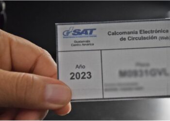 Calcomanía Electrónica de Circulación