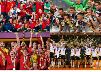España y Alemania, únicas bicampeonas del mundo