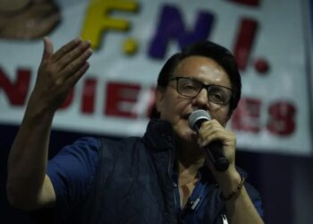 Candidato presidencial de Ecuador, Fernando Villavicencio.
