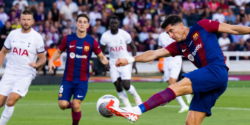 El Barcelona gana el Trofeo Joan Gamper ante el Tottenham Hotspur