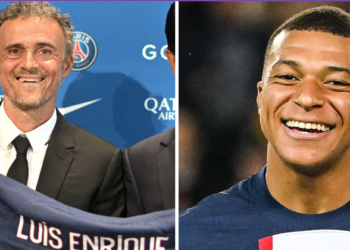 Luis Enrique espera a Mbappé