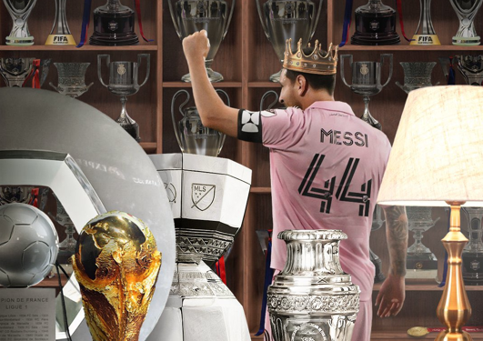 Leo Messi se consagra como el jugador con más títulos en la historia
