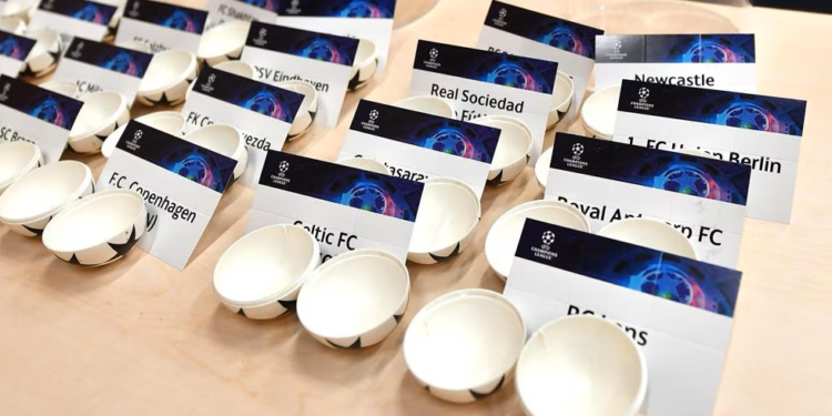 Así quedan los grupos de la Champions 2023-2024