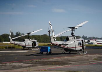 Desarrollan operativos aéreos y terrestres durante elecciones