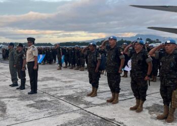 Guatemala envía al XXIII contingente a República Democrática del Congo.