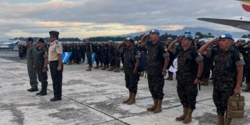 Guatemala envía al XXIII contingente a República Democrática del Congo.