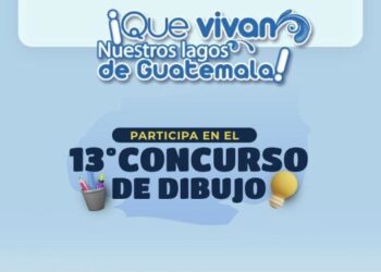 Continúa Periodo de recepción de dibujos del concurso Que Vivan nuestro lagos en Guatemala