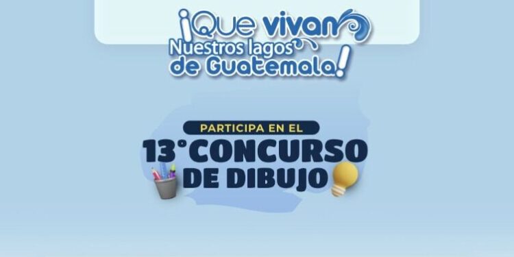 Continúa Periodo de recepción de dibujos del concurso Que Vivan nuestro lagos en Guatemala