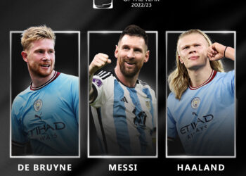 Messi, De Bruyne y Haaland, candidatos a jugador del año de la UEFA