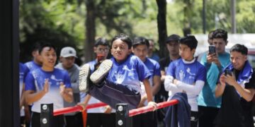 MCD realiza campeonato de calistenia