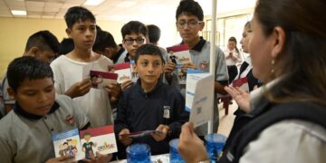 CITIC aprovechó la ocasión para hacer conciencia en los jóvenes sobre los peligros que pueden enfrentar en internet. / Foto: Álvaro Interiano.