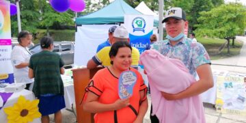 Pobladores de Petén se suman a la celebración del mes de la Salud Reproductiva. /Foto: MSPAS