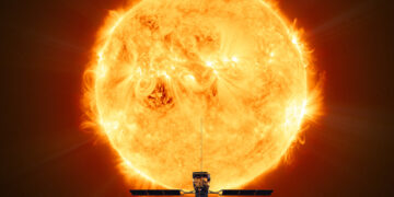 Impresión artística de Solar Orbiter. / Foto ESA.